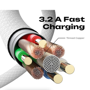 Factory Wholesale 2M 3M <b>USB</b> <b>a</b> <b>2.0</b> to C Micro Cable 5V2A Type C <b>Usb</b> Fast Charging Cable Data Cables - Product Image 4