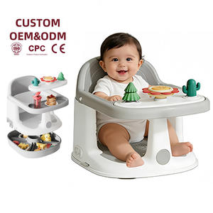 Produit populaire 2026 : <span class=keywords><strong>Chaise</strong></span> de bain bébé 4-en-1 multifonctionnelle avec fonction d'élévation et jouets aquatiques pour bébé - Product Image 1