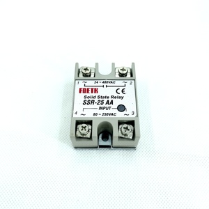 Однофазное твердотельное реле <span class=keywords><strong>SSR</strong></span> 40DA с управлением постоянного тока, AC <span class=keywords><strong>Ssr</strong></span> <span class=keywords><strong>40a</strong></span> <span class=keywords><strong>SSR</strong></span> 10DA 25DA 30DA 50DA 60DA 75DA 80DA 90DA 100DA 120DA 3-32VDC - Product Image 3