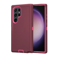 Étui robuste 3-en-1 HUAYUAN avec étui holster pour Google Pixel 10A 9A 8A – Coque transparente noire et bleue en PC et TPU