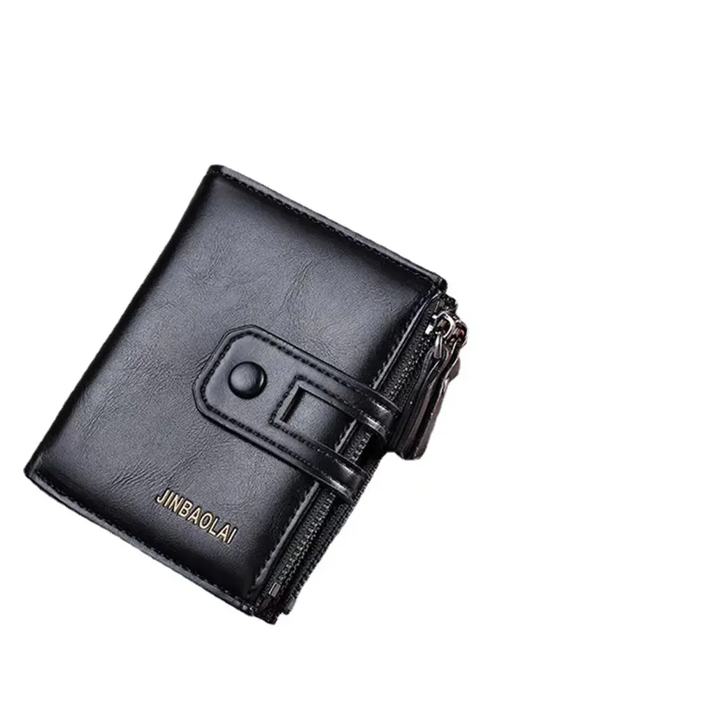2023 factory supply smooth genuine leather luxury designer purse for man and women smart wallet