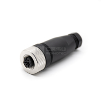 Conector de Cable Impermeable M12 LP12, Conector de Sensor, Cableado en Campo