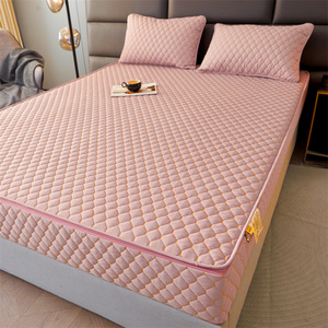 Cubrecolchón Impermeable <span class=keywords><strong>de</strong></span> Seis Lados 100% Poliéster Antibacteriano, Color Sólido, con Cierre - Product Image 5