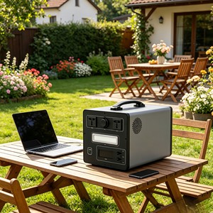 Alimentation électrique mobile extérieure 600W <span class=keywords><strong>500WH</strong></span>, station d'alimentation portable intégrée pour le camping et les urgences domestiques - Product Image 5