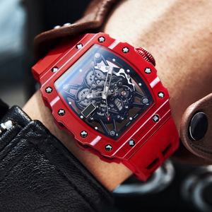 Besseron <b>Watch</b> <b>Men's</b> Mechanical <b>Watch</b> Full Automatic <b>Waterproof</b> Carbon Fiber <b>Men's</b> <b>Watch</b> - Product Image 3