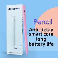 Meepss MPS1012 Pena Stylus Logam untuk Android/iOS - Daya Tarik Magnetik 15mm Ujung Pena Dapat Diganti Kapasitif Aktif Pengisian Cepat Tidak