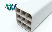 Tuyau en PVC quadrillé haute pression le plus vendu, 4 ou 9 trous, multi-conduits, facile à couper pour une construction flexible