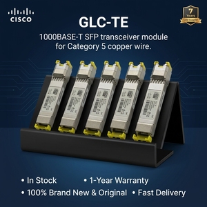 Module émetteur-récepteur SFP GLC-TE en stock, garantie 1 an - Product Image 1