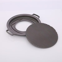 Réchaud à alcool japonais, mini barbecue portable coréen antiadhésif, gril de camping, mini réchaud à charbon de bois, poêle à barbecue
