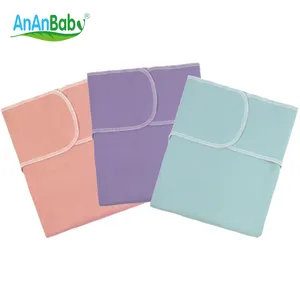 Ananbaby防水新生可洗可重复使用婴儿布尿布一尺寸可调可洗