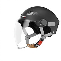 Casco Integrale per Moto in ABS con Sgancio Rapido, Doppia Visiera, Nuovo Ultra Leggero, Certificato 3C, Luce LED, Per Tutte le Stagioni, da Corsa e Strada