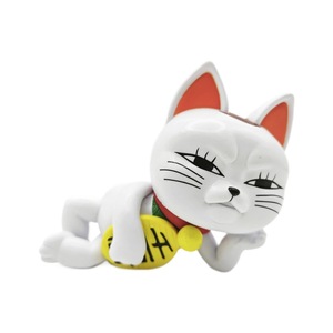 8CM Dandadan Dan Da Dan Maneki-<span class=keywords><strong>neko</strong></span> Lucky cat <span class=keywords><strong>Anime</strong></span> Figurine Cartoon <span class=keywords><strong>Anime</strong></span> PVC Figure Toy Collect Japanese Toy - Product Image 3