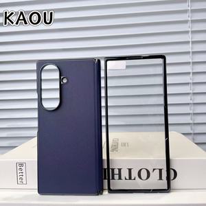 Funda Plegable Antigolpes para Teléfono KAOU para Z Fold8 Ultra, Material de PC, Diseño de Servicios Empresariales, Color Puro, Protección Total - Product Image 1