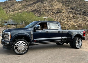 Jantes forgées personnalisées 8 ou 10 trous, robustes, pour pick-up, 22, 24, 26, 28, 30 pouces, 26x8.25, 8x200, 8x165.1 pour Ford F350, F450, Dodge <span class=keywords><strong>Ram</strong></span> <span class=keywords><strong>3500</strong></span> - Product Image 4