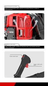 Portable Two-Stroke Garden Snow Blower Industrial Hair Dryer Fire Extinguishing Multifunctional Features Made Plastic <b>Gasoline</b> - Product Image 5