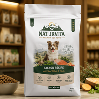 Sac de nourriture pour chien de grande taille, résistant, de qualité supérieure, à fond plat, laminé, de taille personnalisée, avec fermeture éclair refermable, capacité de 10 kg