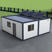 Nouveau design Structure à ossature en acier à montage rapide Maison habitable 20 pieds 40 pieds Maison préfabriquée en conteneur