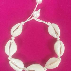 Natural Shell Necklace Women's Clavicle Chain Handmade Pearl Cotton Thread Party Jewelry Yiwu Origin Geometric Design - Product Image 2