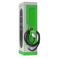 Offre Spéciale Station De Charge Voiture Electrique 60kw 120kw 180kw Ocpp Fast Ev Charger Station Commercial Use in Public Ar