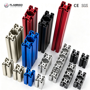 โปรไ<span class=keywords><strong>ฟ</strong></span>ล์อะลูมิเนียมแบบ T-slot รุ่น 4040/ 4080/ 40120/ 40160 สำหรับแท่นเคลื่อนที่แบบ Dof 3dof 6dof - Product Image 1