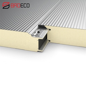 Panel Sándwich de Espuma PU/PIR Aislado con Tornillos Ocultos de 50/75/100/120/150/200 mm para Pared - Product Image 1