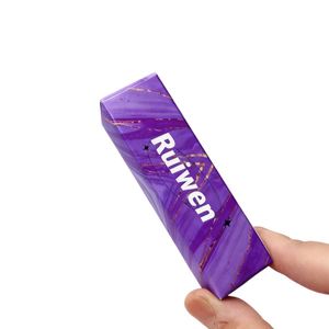 Boîte d'emballage pour rouge à lèvres, carte en papier argenté, emballage de boîte à rouge à lèvres, emballage personnalisé de boîte à rouge à lèvres cosmétique - Product Image 1