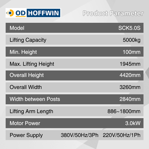 سيارة ثقيلة 12000Lbs sck5.0lbs 5 طن رافعة هيدروليكية أوتوماتيكية <span class=keywords><strong>2</strong></span> وظيفة للبيع رافعة سحب السيارة بعد المرآب - Product Image 6
