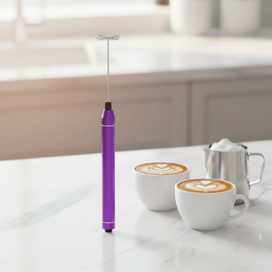 Handlicher, umweltfreundlicher, automatischer Milchaufschäumer und Schaumerzeuger aus Edelstahl 304 mit Batteriebetrieb für Milch - Product Image 3