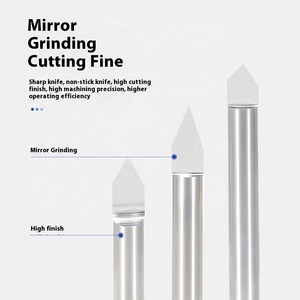 Hợp kim khắc dao 3.175 phẳng-đáy Sharp Tungsten thép CNC khắc máy công cụ với kim loại côn - Product Image 6