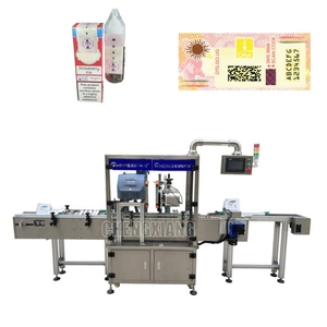 Machine d'étiquetage <span class=keywords><strong>de</strong></span> colle thermofusible pour bouteilles Chubby Gorilla <span class=keywords><strong>de</strong></span> 10 ml, 30 ml, 60 ml, avec étiquetage <span class=keywords><strong>de</strong></span> timbres-fiscaux et <span class=keywords><strong>de</strong></span> boîtes, fabriquée en <span class=keywords><strong>Allemagne</strong></span> - Product Image 1