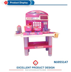 ชุดของเล่นครัวเด็กปี 2022 ของเล่นเสริมพัฒนาการพร้อมเสียงและไฟ ชุดเครื่องครัวสีแดง ชุดของเล่นทำอาหาร - Product Image 3