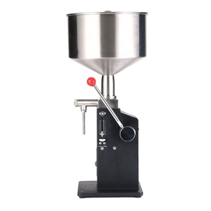 Máquina de llenado manual A03 para salsa de chocolate, salsa de tomate, salsa para ensalada, yogur y mermelada, 50 ml, con accionamiento por presión manual. - Product Image 2