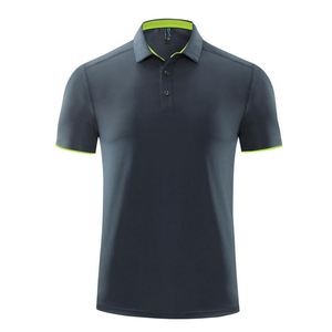 Polo T-shirt décontracté pour hommes, col revers, design personnalisé, haute qualité, uni, pour le sport, vente en gros - Product Image 4