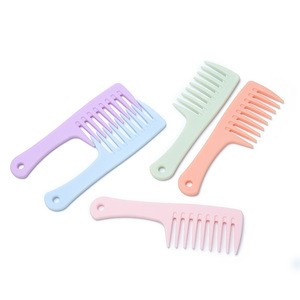 N + 1 nuovo pettine in arrivo a dente largo in ABS vendita calda vari colori pettini per capelli compatti antistatici - Product Image 2