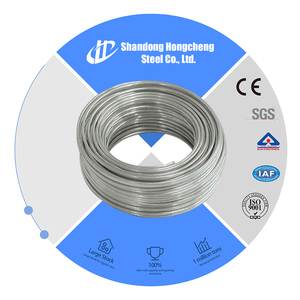 Горячее погружение Q195 Q235 SAE1006 GI проволока 16 <span class=keywords><strong>18</strong></span> 20 Калибр GI оцинкованная стальная проволока для забора - Product Image 1