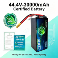 Baterai Li-ion Semi-Solid 12S 44.4V 30000mAh untuk Drone Angkut Berat & Penyelamatan Kebakaran, Bersertifikasi UN38.3 dan MSDS