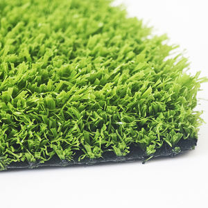 Échantillon gratuit Gazon synthétique souple de gymnastique de 25mm et 30mm Gazon artificiel extérieur de 40mm résistant aux UV pour terrain de football - Product Image 2