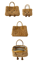 Nouveau Sac à Main Tendance 2026 pour Femme – Style Designer Mignon Dessin Animé, Sac Bandoulière Grande Capacité avec Bouton