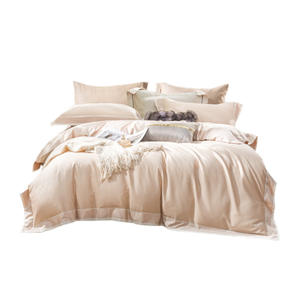 Juego de Ropa de Cama de Algodón Aineng Duoxiangmeimiankang, 4 Piezas, Color Sólido, Tejido de Algodón Puro, Rectangular, para Todas las Temporadas - Product Image 5