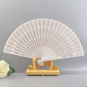 Custom Print Engrave Vintage Bamboo Handheld Fans Foldable Wooden Hand Fan for Wedding Party Decoration Birthday <b>Gift</b> - Product Image 5