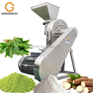 Cassava Flour Mill Cassava Flour / Cassava Leaves Milling Machine Fine Powder Grinding