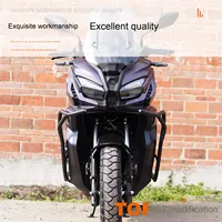 Solution tout-en-un pour les motos VOGE SR150S : protection de pare-chocs, protection d'échappement, barre anti-chute en acier carbone, barres de protection du moteur