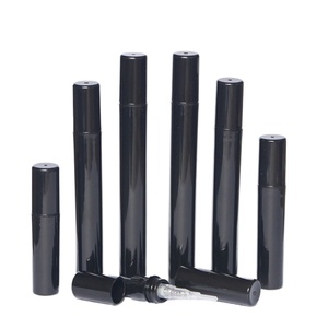 Cute 5ml Perfume Atomizer for Travel Portable Use 4ml Empty Free Sample Custom Plastic Black 2ml 3ml <b>Small</b> <b>Spray</b> Test Vial Tube - Product Image 5