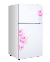 Réfrigérateur domestique 58L, réfrigérateur vertical, réfrigérateur à double porte, réfrigérateur combiné, congélateur supérieur, pour la maison, l'hôtel, le bureau