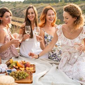 Juego de bandejas rústicas de madera y bambú personalizadas con asa para fiesta personalizadas con logotipo - Product Image 4