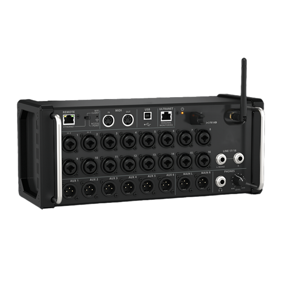 XR18 MR18 Профессиональный DJ аудио-консольный микшер 18-канальный цифровой микшер для студий звукозаписи звукового оборудования