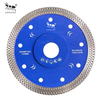 LITTLE ANT Lames de scie circulaire de qualité professionnelle industrielle X Turbo Mesh Nitride Coated 5 pouces 125 mm pour la découpe de carreaux