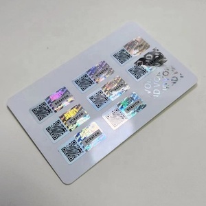 Tùy chỉnh Holographic tùy chỉnh Hologram Sticker nhãn in an ninh tùy chỉnh Hologram Sticker QR mã Sticker - Product Image 1