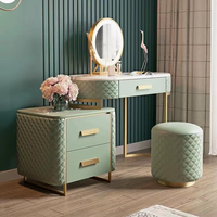 Miroir lumineux réglable en bois massif, style français moderne et minimaliste, multifonctionnel et écologique, directement de l'usine, pour chambre à coucher