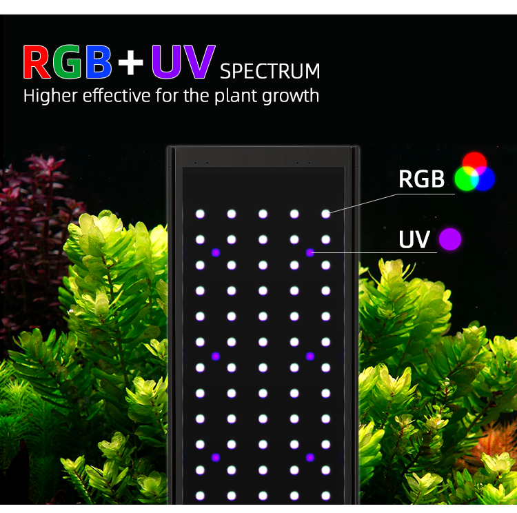 Wholesale WEEK AQUA P Series 900mm 135W RGB UV Pandora LED
